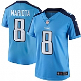 Women Limited Nike Tennessee Titans #8 Marcus Mariota Light Blue Vapor Untouchable Jersey,baseball caps,new era cap wholesale,wholesale hats